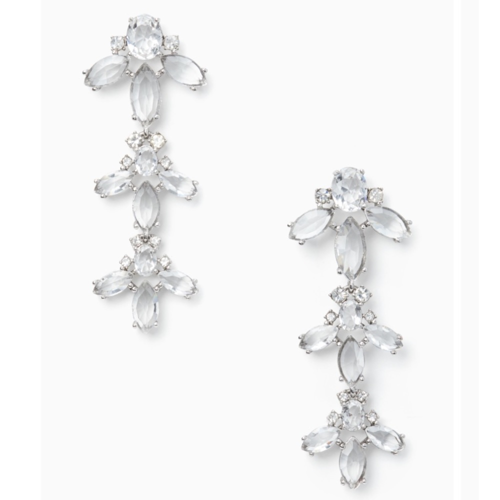 kate spade Ice Queen Chandelier Earings